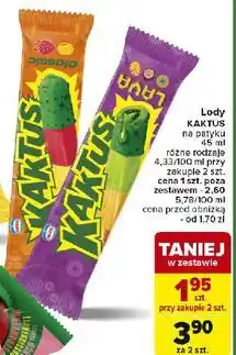 Carrefour Express Lód lava Nestle Kaktus oferta