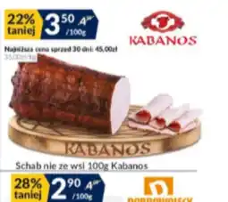 Sużyw Schab nie ze wsi 100g Kabanos oferta