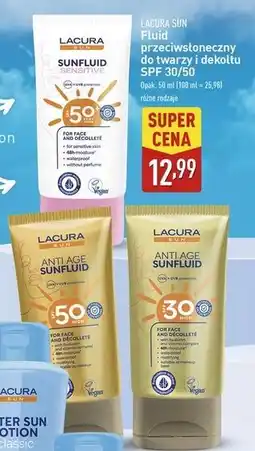 ALDI Krem do twarzy spf 30 Lacura Sun oferta
