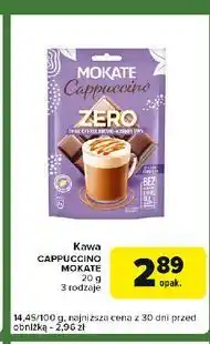 Carrefour Express Cappuccino zero czekoladowo-karmelowe Mokate oferta