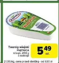 Carrefour Express Twaróg wiejski półtłusty Piątnica oferta