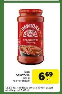 Carrefour Express Sos spaghetti klasyczny Dawtona oferta
