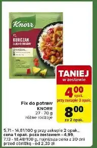 Carrefour Express Kurczak słodko-kwaśny Knorr Fix oferta