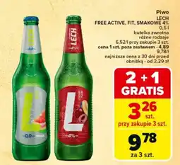 Carrefour Express Piwo LECH FREE ACTIVE, FIT, SMAKOWE 4% oferta