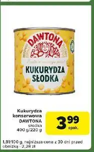 Carrefour Express Kukurydza słodka konserwowa Dawtona oferta