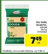 Carrefour Express Ser gouda - kawałek Mlekpol oferta