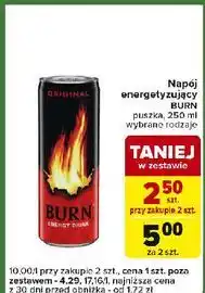 Carrefour Express Napój original Burn oferta