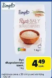 Carrefour Express Ryż biały długoziarnisty Simpl oferta