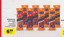 Carrefour Kabanosy cheddar Tarczyński Exclusive oferta