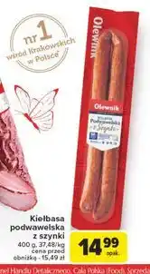 Carrefour Kiełbasa podwawelska Olewnik oferta