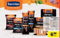 Carrefour Kabanosy z szynki Tarczyński Protein oferta