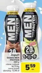 Carrefour Shake gruszka-biała czekolada Bakoma Men Protein oferta