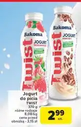 Carrefour Jogurt kawowy Bakoma Twist oferta
