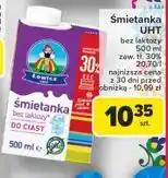 Carrefour Śmietanka uht 30 % bez laktozy Łowicz 1906 Łowicka oferta