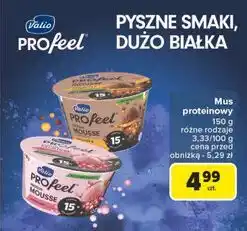 Carrefour Mus proteinowy czekolada pomarańcza Valio Profeel oferta