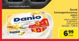 Carrefour Serek wanilia Danone Danio oferta