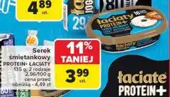 Carrefour Serek kremowy lekki naturalny proteinowy Łaciaty oferta