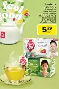 Carrefour Herbata white malina z cytryną Teekanne World Special Teas oferta