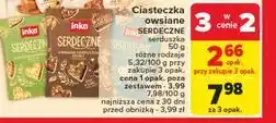 Carrefour Owsiane serduszka musli z jabłkiem Inka Serdeczne oferta