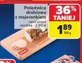 Carrefour Polędwica drobiowa z majerankiem Silesia Duda oferta