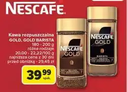 Carrefour Kawa Nescafe Gold Blend Barista Style oferta