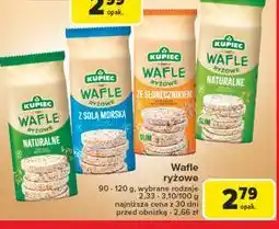 Carrefour Wafle ryżowe ze słonecznikiem Kupiec oferta
