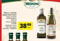 Carrefour Oliwa z oliwek Monini Non Filtrato oferta