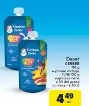 Carrefour Mus dla dzieci garden fruits Gerber Junior oferta