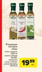 Carrefour Oliwa z oliwek bazylia Monini oferta
