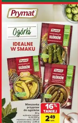 Carrefour Mieszanka do ogórków konserwowych z curry Prymat oferta