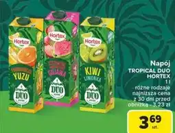 Carrefour Napój czerwone winogrono-gujawa Hortex oferta