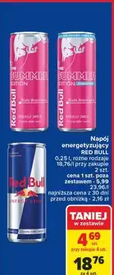 Carrefour Napój energetyczny classic Red Bull oferta