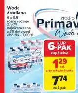 Carrefour Woda gazowana Primavera oferta