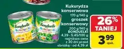 Carrefour Groszek ekstra drobny Bonduelle Bonduelki oferta