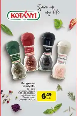 Carrefour Sól himalajska Kotanyi oferta
