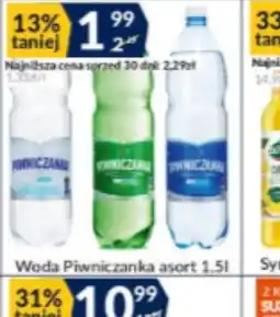 Sużyw Woda Piwniczanka oferta