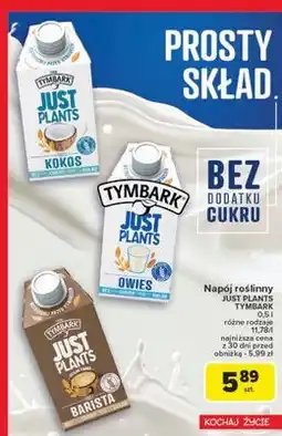 Carrefour Napój owies Tymbark Just Plants oferta