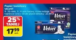 Carrefour Papier toaletowy Velvet Excellence oferta