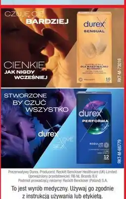 Carrefour Prezerwatywy Durex Sensual oferta