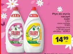 Carrefour Płyn do mycia naczyń aloes i jaśmin Fairy Sensitive oferta