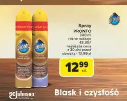 Carrefour Spray do mebli lavender Pronto Wood Polish oferta