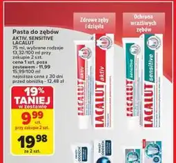 Carrefour Pasta do zębów Lacalut Sensitive oferta