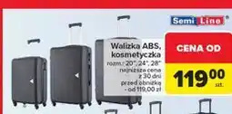 Carrefour Walizka abs 28 Semi Line oferta
