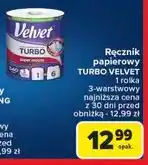 Carrefour Ręcznik papierowy Velvet Turbo oferta