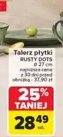 Carrefour Talerz rusty dots 27 cm Florina (Florentyna) oferta