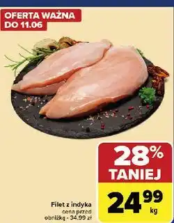 Carrefour Filet z piersi indyka oferta