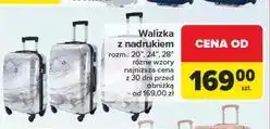 Carrefour Walizka z nadrukiem 28'' oferta