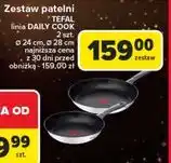 Carrefour Komplet patelni daily cook 24 cm + 28 Tefal oferta