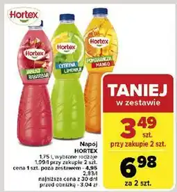 Carrefour Napój pomarańcza-mango Hortex oferta