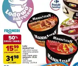 Carrefour Lody strawberry & vanilla Manhattan (Nestle) oferta